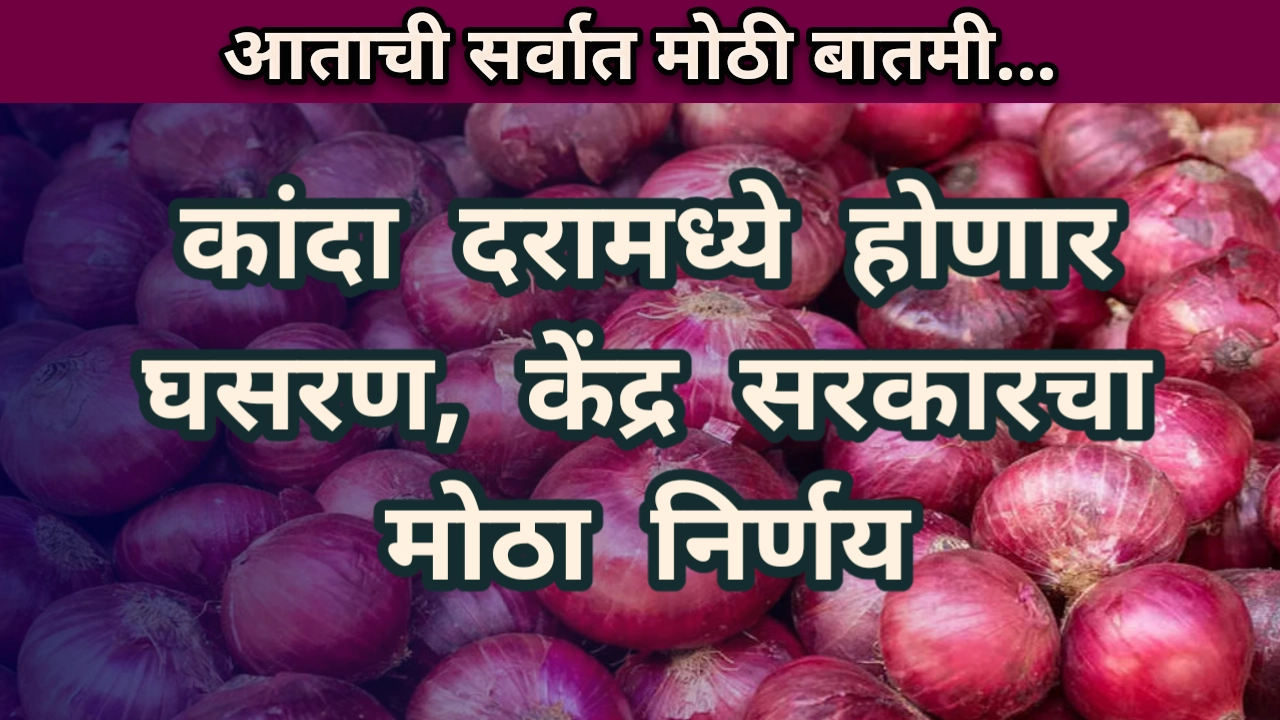 Onion export news marathi